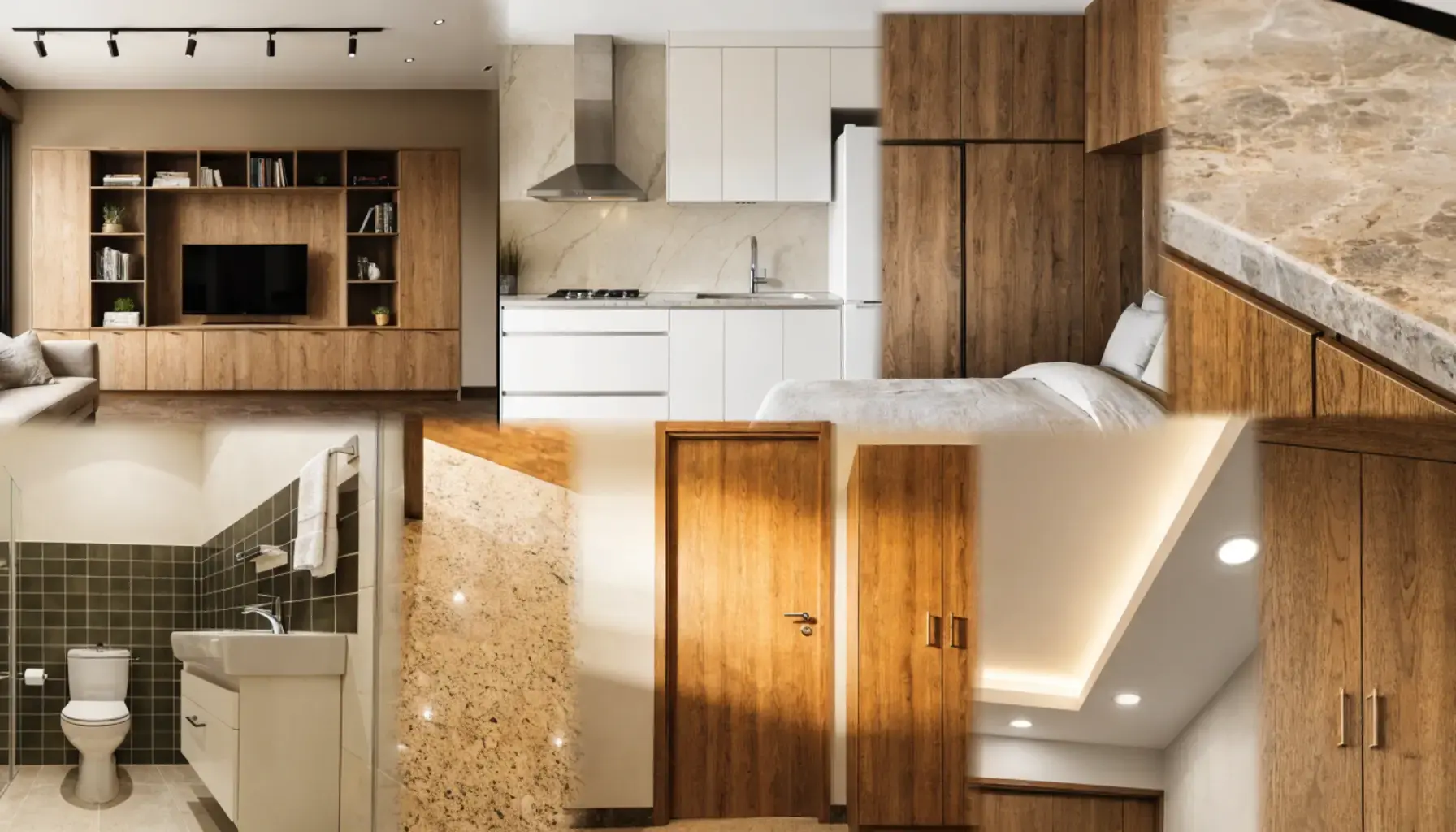 Inspire Home Interior & Architecture woodwork and interior finishing showcase